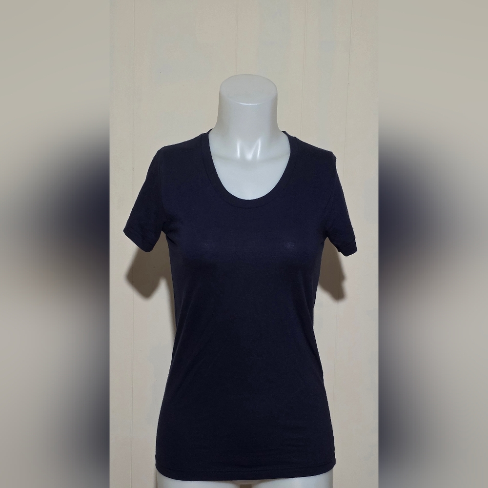 American Apparel Navy Short Sleeve Tee